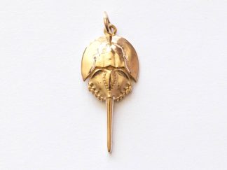 Bronze Horseshoe Crab Charm