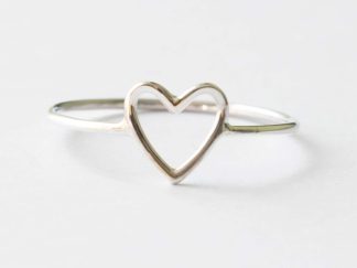 925 Sterling Silver Heart Ring
