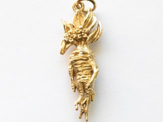 Bronze Mandrake Root Charm