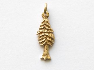 Bronze Small Pine Tree Charm