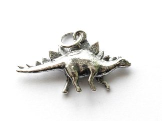 925 Sterling Silver Stegosaurus Charm