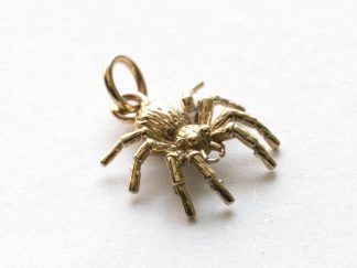 Bronze Small Spider Charm