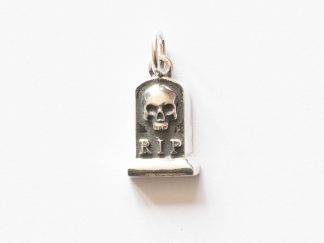 925 Sterling Silver Tombstone Charm
