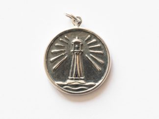 925 Sterling Silver Lighthouse Pendant