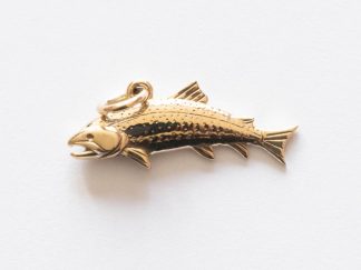 Bronze Trout Charm