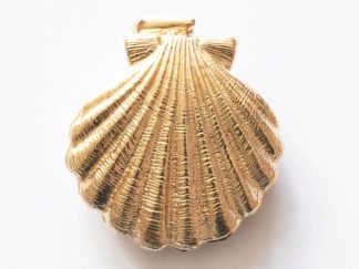 Bronze Shell Locket Pendant