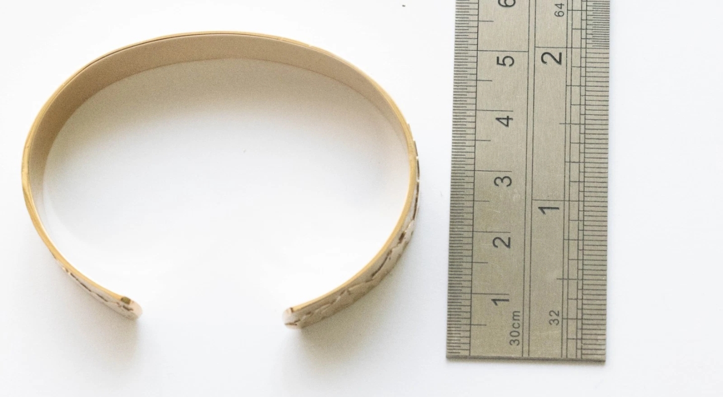 Bronze Mountain Cuff Bracelet - Image 6