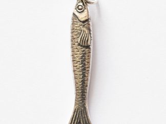 925 Sterling Silver Sardine Charm