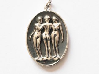 925 Sterling Silver Three Graces Pendant