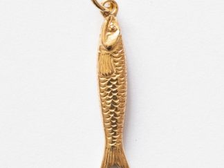 Bronze Small Sardine Charm