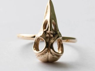 Bronze Skull Ring