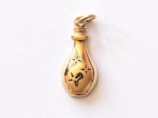 Bronze Potion Bottle Charm