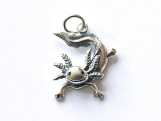 925 Sterling Silver Axolotl Charm